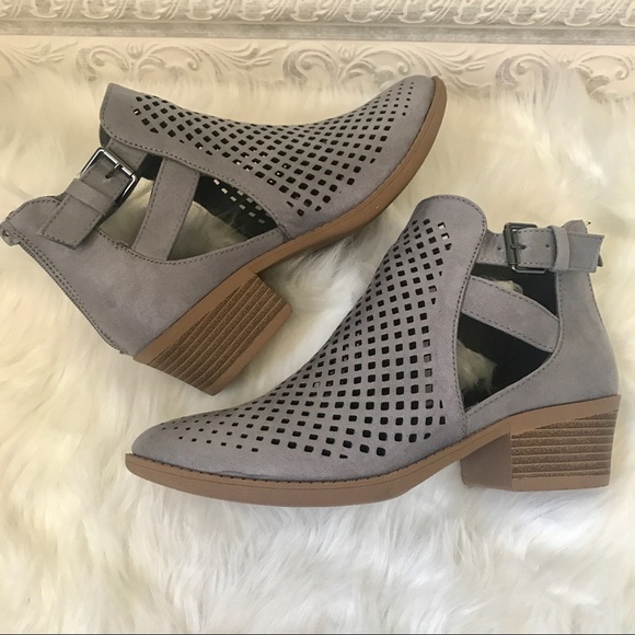 Perforated Ankle Bootie - Picture 4 of 6